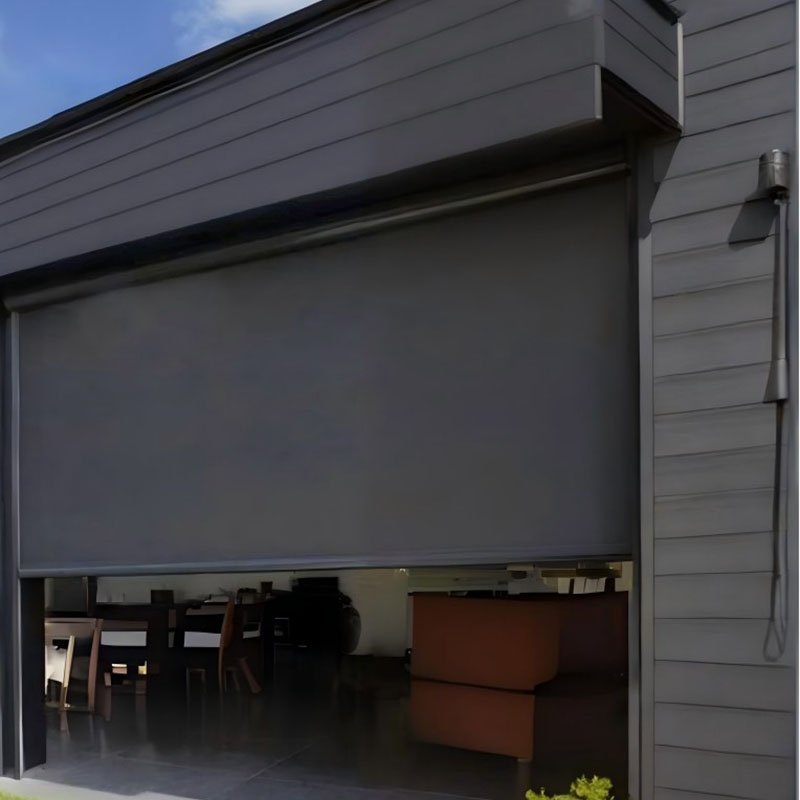 Roll-up vindtæt forhæng