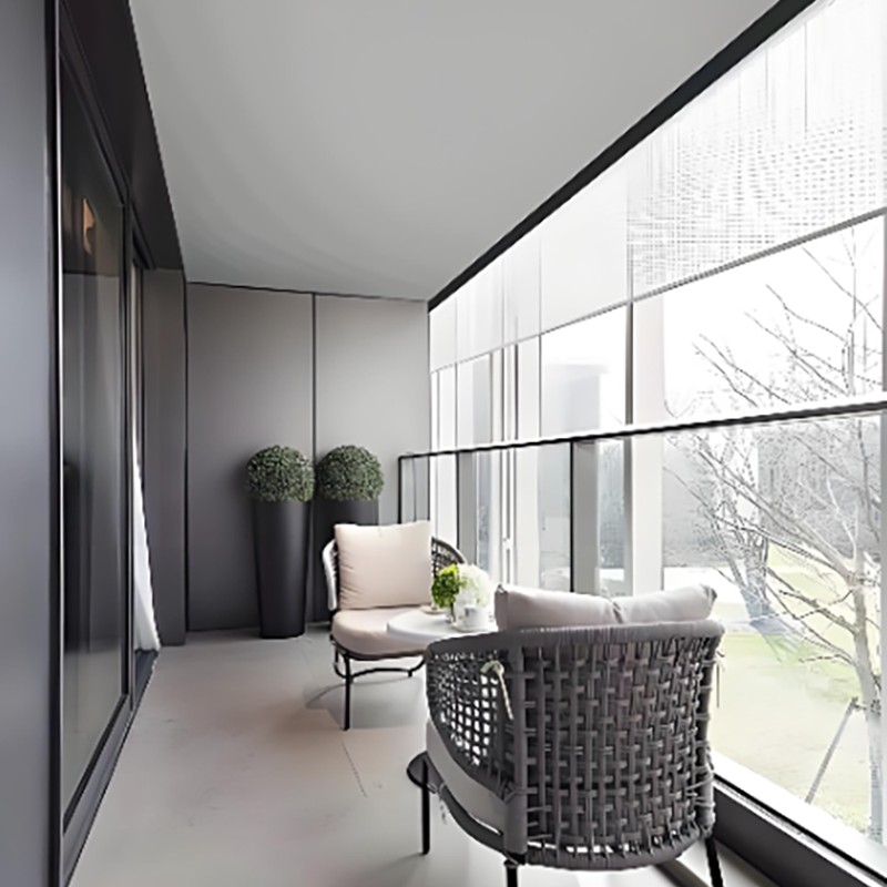 Sporløse udvendige rullegardiner